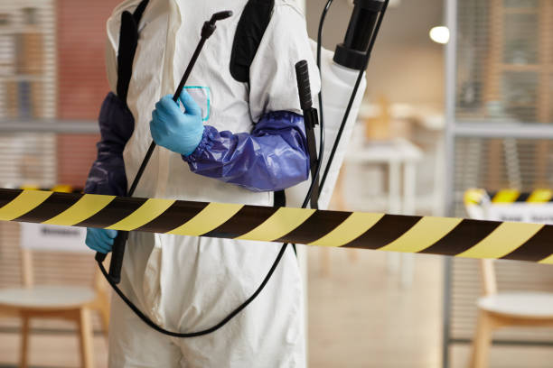 Professional Blood Cleanup technician working in Santa Paula, CA